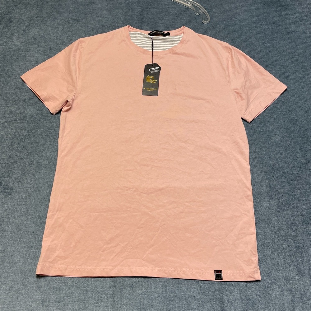 Tailored Recreation Premium T Shirt Mens Large Pink Ultimate Stretch Summer Tee